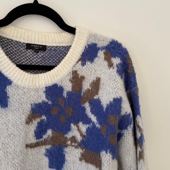 FRNCH Oversized Floral Sweater - Picture 3 of 5